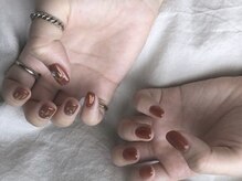 ドレス(Dress nail＆eyelash Lolonois)/おしゃれシンプルネイル