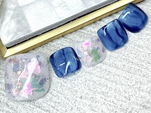 ネイルサロン ふるる 大須店/フット☆プチプラネイル#430