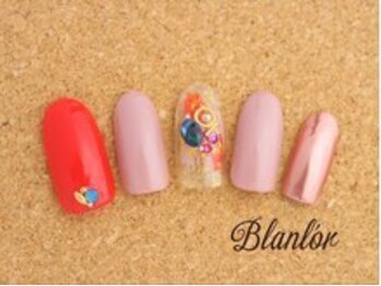 ブランロール 中目黒店(Blanl'or)/攻め色ネイル