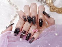ワンホンネイル 新宿(Rumi Nail)/フレンチ/ワンホン/キラキラ