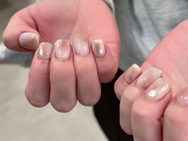 じゅわっとニュアンスネイル