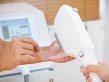 お客様毎に照射面のフィルムを交換、衛生的です♪