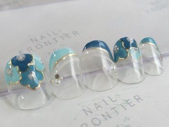 Mネモフィラ手書きミラー11980円