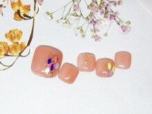 ネイルライフ(NailLife)/リーフホロニュアンスフット