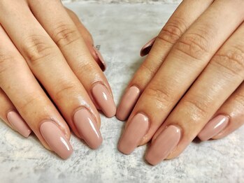 キキネイル たまプラーザ店(kikinail)/スクエアワンカラーネイル