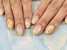 ディーネイル 京橋(D-nail)/立和名/夏色イエローネイル