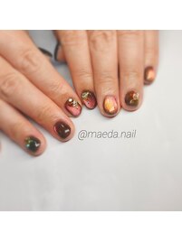 _____前田限定マグネットネイル