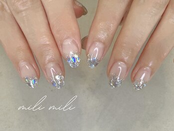 ミリ ミリ(mili mili)/ホログラムネイル