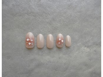 エンジェリック カラーズ(Angelic colors)/ハートチークネイル☆