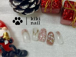 クリスマスネイル／ツイード