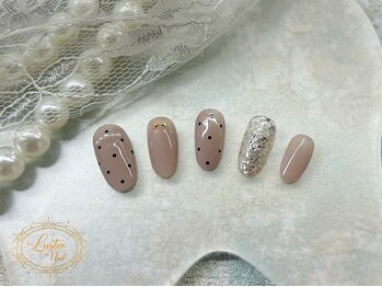 ラスターネイル(Luster nail)/ガーリーネイル♪