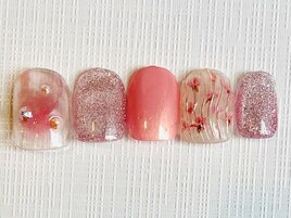 2月キャンペーンネイル