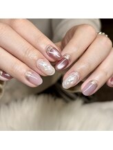 マイオティック ネイル(miotic nail)/ミラーアートデザイン