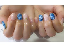 ネイル シスター(nail sister)/denim flower