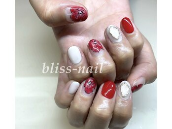ブリスネイル(bliss-nail)/お花ネイル