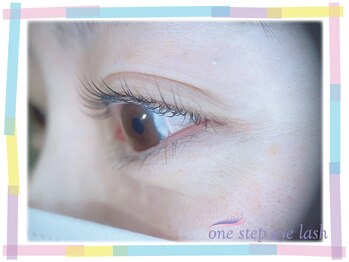 ワンステップ アイラッシュ(one step eyelash)/まつげパーマ　Uカール