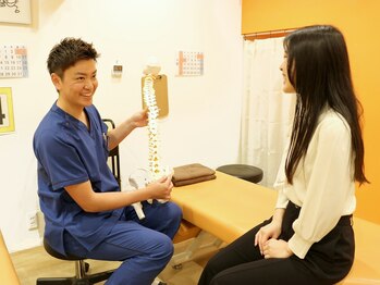 心ココロ鍼灸整骨院/受付後は丁寧なカウンセリング