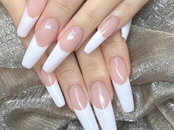クイーンズネイルサロン(Queen's nail salon)/長さだしフレンチ