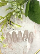 アルファ(ALPHA)/定額ネイル【B】デザイン☆