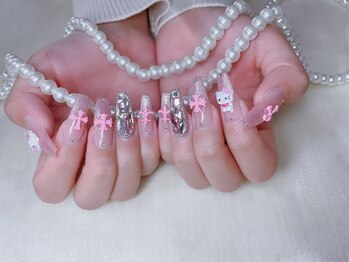 スノーネイルサロン 新宿店(Snow nail salon)/ニュアンス/埋め尽くす