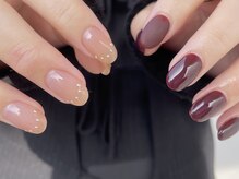 キルナリビング(kiruna living)/アシンメトリーネイル。