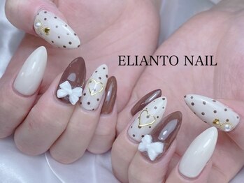 持ち込みネイル×長さだしチップ