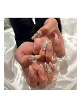 ロア ネイル(Loa_Nail)/キラキラネイル