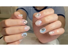オーロラと貝殻のマーメイド