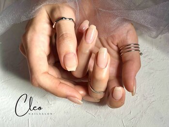 ネイルサロン クレオ(Cleo)の写真/自爪を削らない”パラジェル”とベース一層残しの”フィルイン”でお爪の健康を第一に美爪育成♪