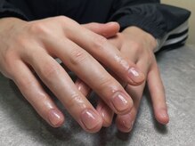オムネイル 渋谷(HOMME NAIL)/クリアジェル ¥4.400