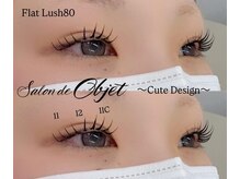 サロンドオブジェ(Salon de Objet)/フラットラッシュ80本