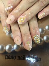 ナノネイルデザイン(nanonail design)/スカルプチュアショートネイル