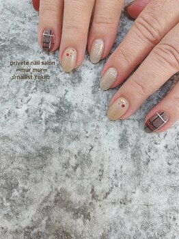 プライベート ネイルサロン マーマ(murmur)/チェックデザイン