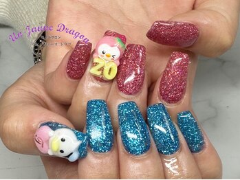 アン ジョーヌドラゴ/【自爪ネイル】グリッターネイル