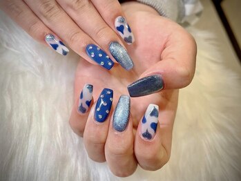 ルビーネイル 太閤通駅店(RUBY NAIL)/フリーデザイン　スカルプ