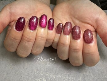 メイヴン(Maven)の写真/フラッシュラメワンカラー☆光の当たり方によって輝き方が変わり、落ち着いた色味と派手なカラーが楽しめる