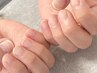 【ハンド】クリアジェル◆自爪育成にも◎甘皮ケア込み/フィルイン可