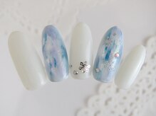 シシ(SiSi)/#ブルー　#ホワイト