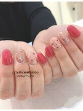 プライベート ネイルサロン マーマ(murmur)/押し花ネイル