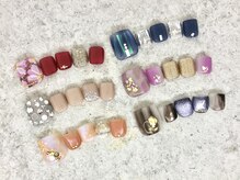 ティファアイラッシュアンドネイル 武蔵小杉(Tiffa eyelash&nail)/Foot　Artコース　¥9500
