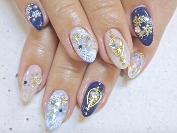 ネイルサロン ラグジェ(Nailsalon LUXE)/定額ジェル★ゴージャス