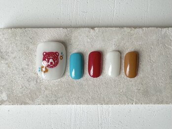 カラ ネイル 中津店(calla nail)/クマさん