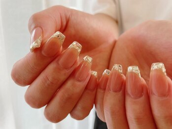 キキネイル たまプラーザ店(kikinail)/ガラスフレンチネイル