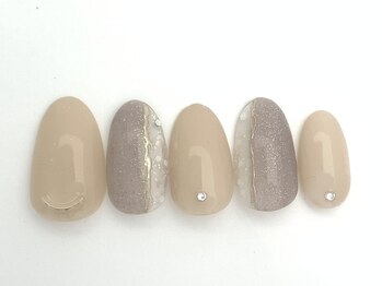 ネイルサロン アビー グランデュオ蒲田店(abbie)/ラベンダーミラー¥11088