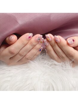 グリッター(Glitter)/8・9月ネイル