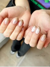 ネイル ドゥ 岡山駅前店(Nail Doux)/マグネットグラデ