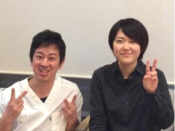 札幌肩こり腰痛整体院/お客様と♪