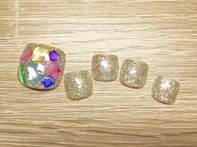 ネイルサロンアンドスクール ミュー(Nail Salon & school mieux)/《FOOTの季節♪》シェル