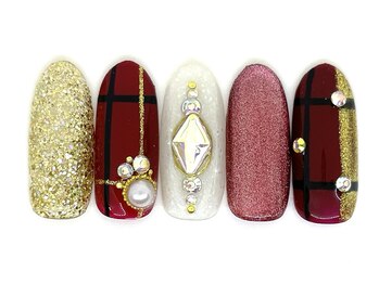 ディーネイル 天王寺(D-nail)/18番　2023冬デザインコンテスト