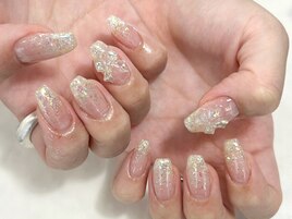 ガーリーリボンパーツデザイン